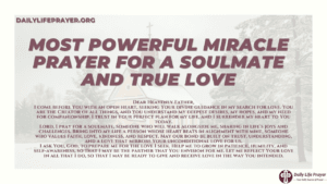 7 Powerful Prayer for a Soulmate and True Love