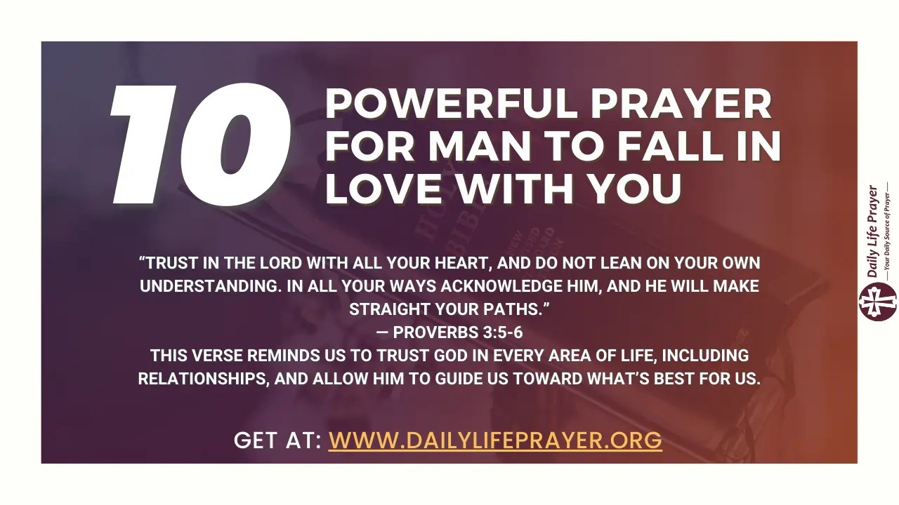 10 Powerful Prayer for Man to Fall in Love With You