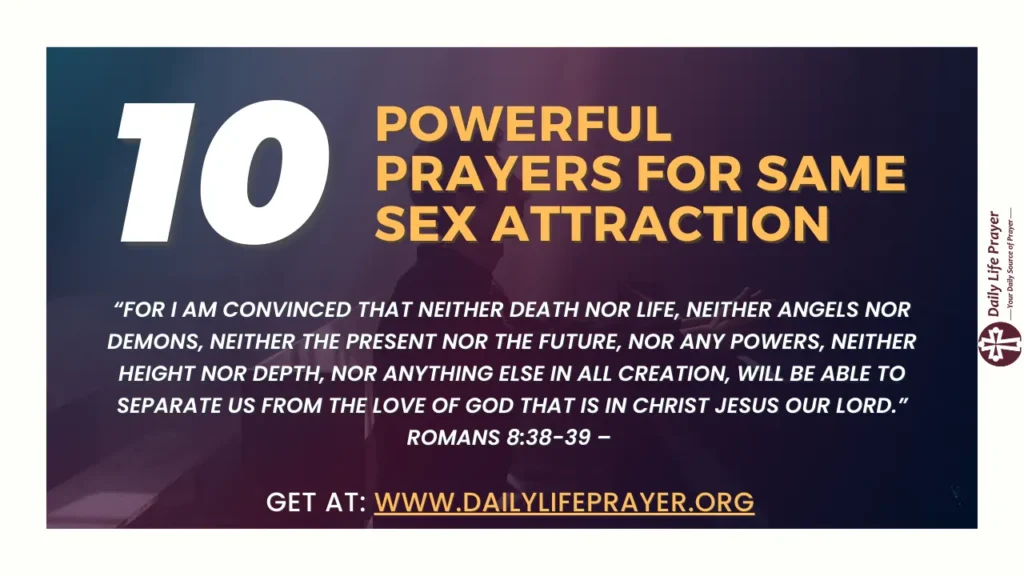 10 Powerful Prayers for Same Sex Attraction