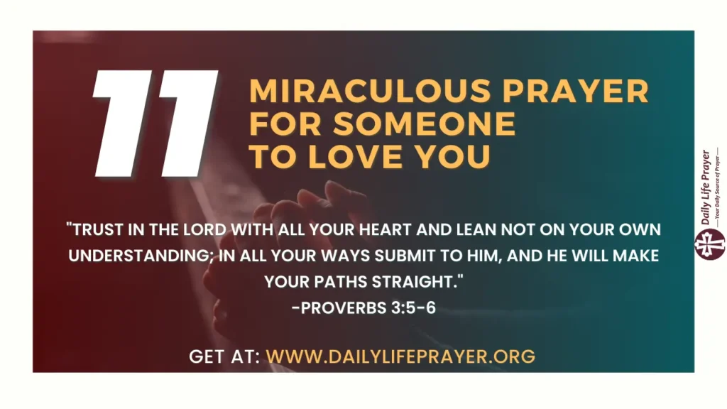 Prayer for Someone to Love You