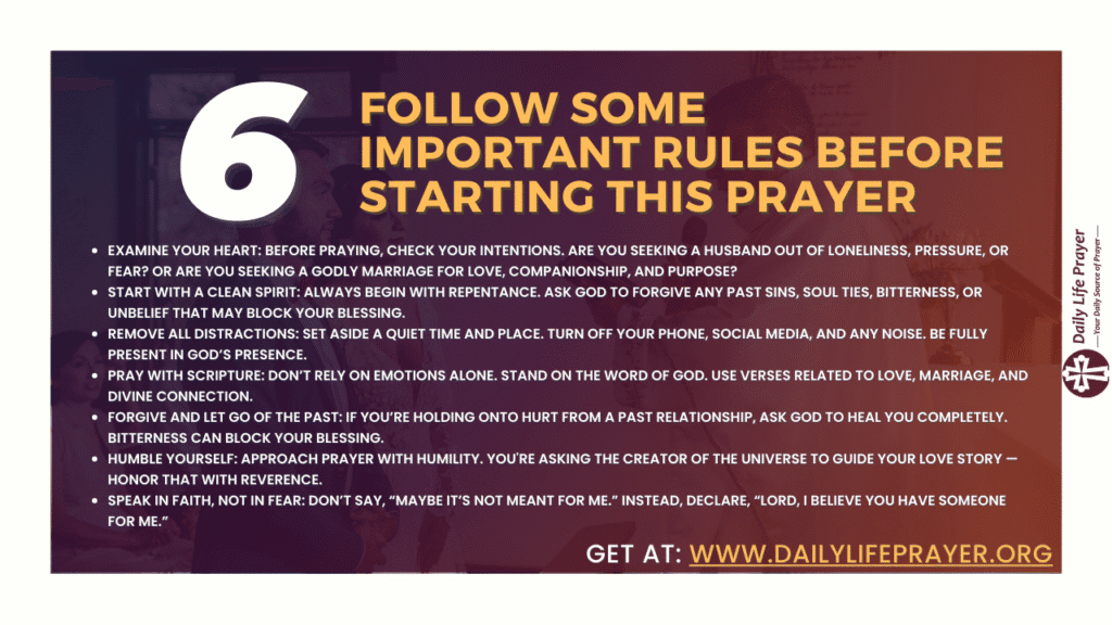 Follow Some Important Rules Before Starting This Prayer